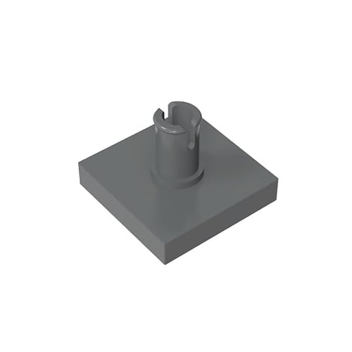 Gobricks GDS-932 Fliesen Spezial 2 x 2 mit Stift, 50 Stück, kompatibel mit Lego 2460, 49153, 4258354, DIY-Teile und MOC-Komponenten für große Ziegelmarken, Farbe: Dunkelbläulich-Grau 199 Gobricks GDS-932 Fliesen Spezial 2 x 2 mit Stift, 50 Stück, kompatibel mit Lego 2460, 49153, 4258354, DIY-Teile und MOC-Komponenten für große Ziegelmarken, Farbe: Dunkelbläulich-Grau 199 von XYEIUGO