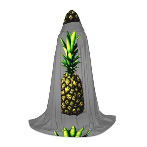 XZDAL Cartoon Ananas Kapuzenumhang S für Teenager Langer Umhang Kostüm Cosplay Maskerade Karneval Party XZDAL Cartoon Ananas Kapuzenumhang S für Teenager Langer Umhang Kostüm Cosplay Maskerade Karneval Party von XZDAL