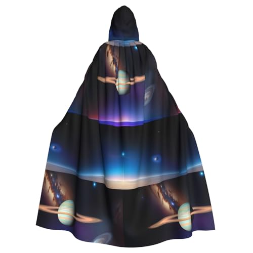 XZDAL Cosmic Saturn Kapuzenumhang für Erwachsene, für Halloween, Cosplay, Maskerade, Party-Kostüm XZDAL Cosmic Saturn Kapuzenumhang für Erwachsene, für Halloween, Cosplay, Maskerade, Party-Kostüm von XZDAL