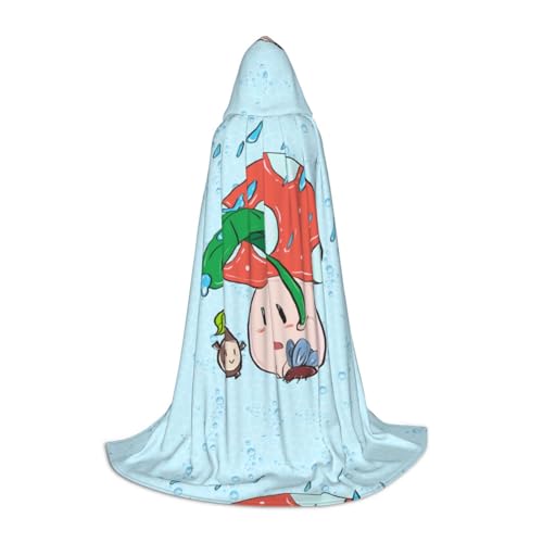 XZDAL Sonnenblumenkerne und Pilz Kapuzenumhang L für Teenager Langer Umhang Kostüm Cosplay Maskerade Karneval Party XZDAL Sonnenblumenkerne und Pilz Kapuzenumhang L für Teenager Langer Umhang Kostüm Cosplay Maskerade Karneval Party von XZDAL