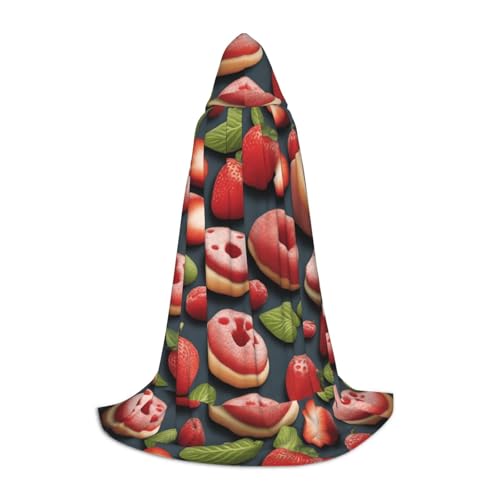 XZDAL Tasty Wonders Kapuzenumhang S für Teenager Langer Umhang Kostüm Cosplay Maskerade Karneval Party XZDAL Tasty Wonders Kapuzenumhang S für Teenager Langer Umhang Kostüm Cosplay Maskerade Karneval Party von XZDAL
