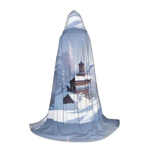 XZDAL Winterlandschaft Kapuzenumhang M für Teenager Langer Umhang Kostüm Cosplay Maskerade Karneval Party XZDAL Winterlandschaft Kapuzenumhang M für Teenager Langer Umhang Kostüm Cosplay Maskerade Karneval Party von XZDAL