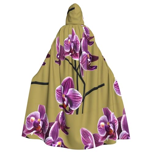 XZDAL Wunderschöner Orchideen-Umhang mit Kapuze für Erwachsene, für Halloween, Cosplay, Maskerade, Party-Kostüm XZDAL Wunderschöner Orchideen-Umhang mit Kapuze für Erwachsene, für Halloween, Cosplay, Maskerade, Party-Kostüm von XZDAL
