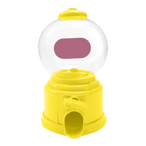 XZincer Mini Candy Machine Kinder-Süßigkeitsspielzeug-Aufbewahrungsbox Straßenbesen (Yellow, One Size) von XZincer