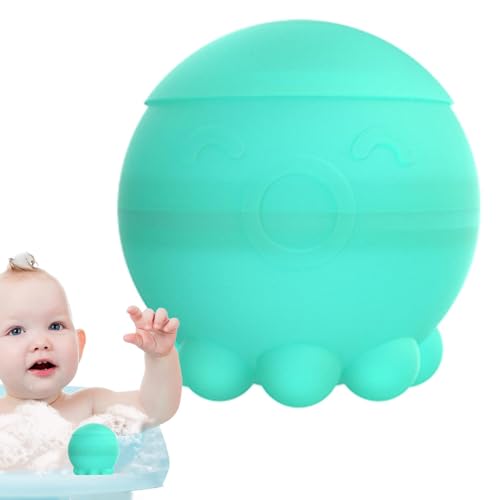 Wasserballons, Oktopus, Sommer-Wasserbälle, wiederverwendbare Wasserballons für Kinder und Erwachsene, nachfüllbare Silikon-Wasserbälle, schnell befüllbare Wasserbälle von Xasbseulk