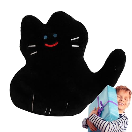 Xasbseulk Kuscheltier Katze,Stoffkatze - 15,7 Zoll Kuschelspielzeug,Niedliche Plüschtiere als Dekoration, verspielter Begleiter, Katzenpuppe für Bett, Sofa, Wohnzimmer, Schlafzimmer, Auto von Xasbseulk