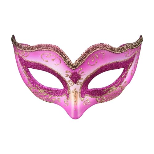 Xbemkste Maskerade Maske Frauen Venezianische Maske Mardi Gras Maske Augenmaske Venice für Halloween Party Ball Prom Karneval Hochzeit Wanddekoration Maskenball Venedig Mottoparty Kostüm (C) von Xbemkste