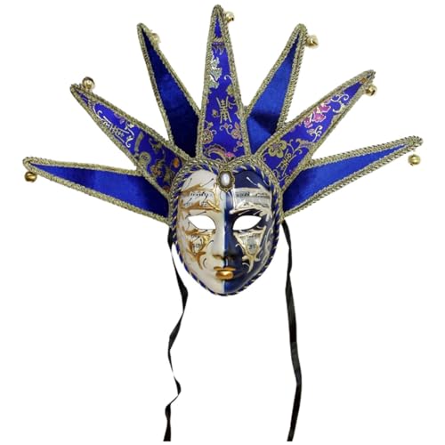 Xbemkste Venezianische Maske mit Langer Nase Unisex Schnabelmaske Augenmaske Ballmaske Venezia Nasenmaske Maskerade Maske für Maskenball Party Fasching Karneval Halloween (L) von Xbemkste