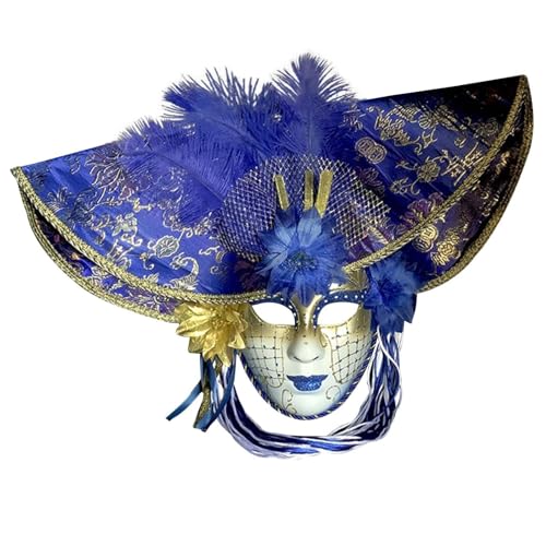 Xbemkste Venezianische Maske mit Langer Nase Unisex Schnabelmaske Augenmaske Ballmaske Venezia Nasenmaske Maskerade Maske für Maskenball Party Fasching Karneval Halloween (R) von Xbemkste