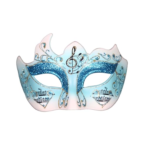 Xbemkste Venezianische Masquerade Masken, Männer Frauen Venezianische Maske, Maskerade Maske, Cosplay Mardi Gras Maske, Karneval Augenmaske für Halloween Karneval Party Kostüme (E) von Xbemkste