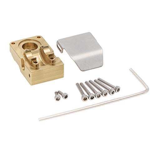Xbsduih Differential Deckel Aus Messing BrüCken Achs Abdeckung mit Armor Upgrade ZubehöR für 1/24 RC Crawler Axial SCX24 90081 Teile Xbsduih Differential Deckel Aus Messing BrüCken Achs Abdeckung mit Armor Upgrade ZubehöR für 1/24 RC Crawler Axial SCX24 90081 Teile von Xbsduih