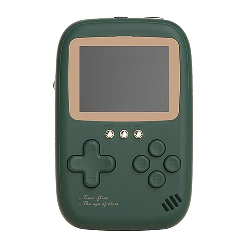 Xbsduih Dual-USB 10000mAh Mini Portable Retro Handheld PSP-Spielekonsole, 2,8 , Powerbank (Grün), Robust von Xbsduih