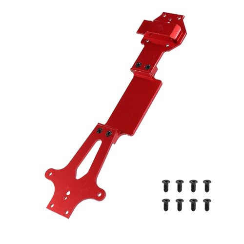 Xbsduih Für 144001 RC Auto Upgrade Teile Metall Zweiter Stock Board 144001-1259, Rot von Xbsduih