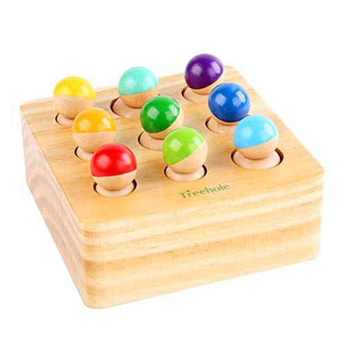 Xbsduih Mini Kinder GebäUde Peg Puppe Spielzeug Sockel Geeignet für Kindergarten Early Educational Block Toy von Xbsduih