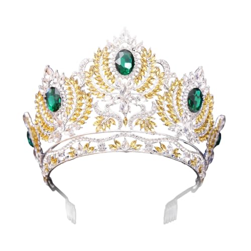 Xchon Elegante Kristallkronen mit Kamm für Frauen, schöne Prinzessinnen-Tiaras für Geburtstage und besondere Feiern von Xchon