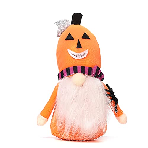 Xchon Halloween handgemachter Kürbis Tomte Nisse schwedischer Zwerg Heimdekoration von Xchon