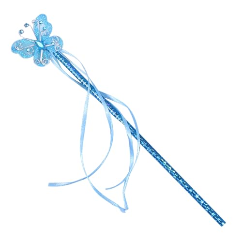 Xchon Stick Princess Cosplay Requisiten Mädchen Kostüm Schmetterling Zauberstab Party Requisiten für Kinder Mädchen Weihnachten Party Supplies von Xchon