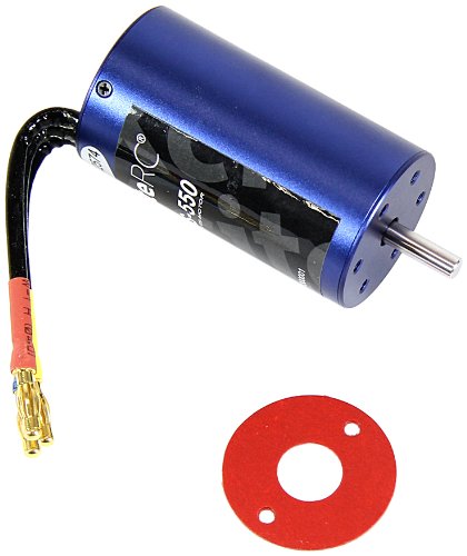 XciteRC 61300001 RC Auto Brushless Motor BLS-550 2574KV, blau von XciteRC