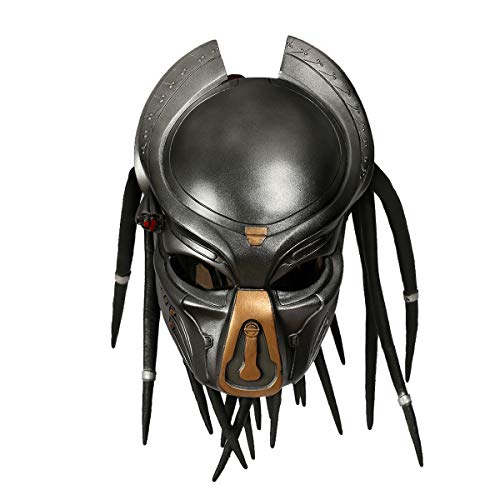 Xcoser Halloween Predator Maske Film Cosplay Kostüm Harz Voller Helm Jungle Hunter Kleidung Replik für Erwachsene Herren 2018 von Xcoser