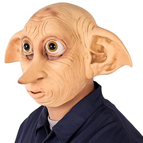 XehCaol Dobby Maske,Voldemort Maske Elf Ohren Vollkopf Maske Halloween Voldemort Masken Kostüm Cosplay für Erwachsene (dobby) von XehCaol