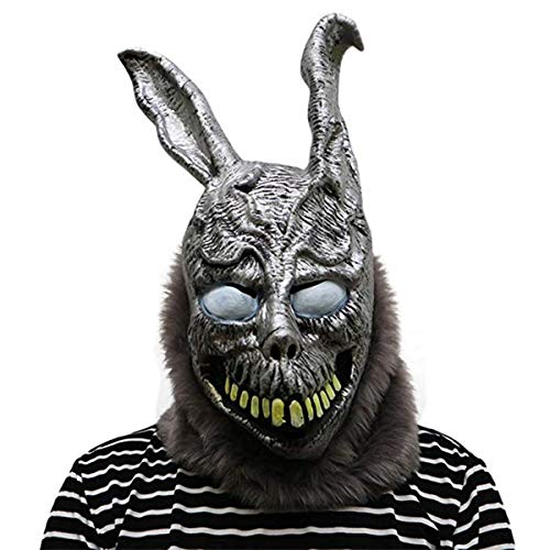 XehCaol Vogelscheuche Maske,Donnie Darko Kostüm Horror Bunny Vogelscheuche Halloween Zombie Gruselige Masken Scary Mask (ghost bunny) von XehCaol