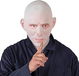 XehCaol Voldemort Kostüm für Erwachsene mit Maske,Halloween Wizard Deluxe Robe Kostüm Mittelalter Cosplay Costume Props (mask, one size) von XehCaol