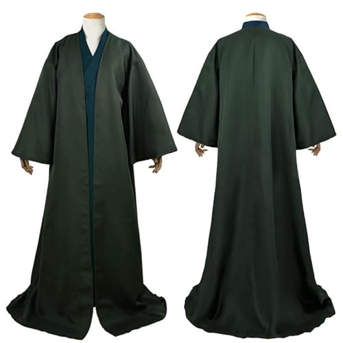 XehCaol Voldemort Kostüm für Erwachsene mit Maske,Halloween Wizard Deluxe Robe Kostüm Mittelalter Cosplay Costume Props (set, XL) von XehCaol