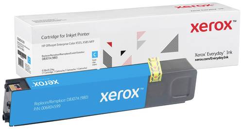 Xerox Druckerpatrone ersetzt HP 980 (D8J07A) Kompatibel Cyan Everyday 006R04599 von Xerox