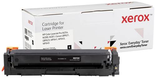 Xerox Toner ersetzt HP 202A (CF540A/CRG-054BK) Kompatibel Schwarz 1400 Seiten Everyday 006R04176 von Xerox