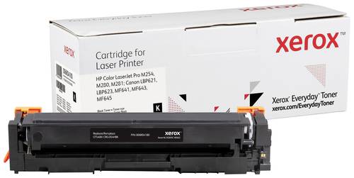 Xerox Toner ersetzt HP 202X (CF540X/CRG-054HBK) Kompatibel Schwarz 3200 Seiten Everyday 006R04180 von Xerox