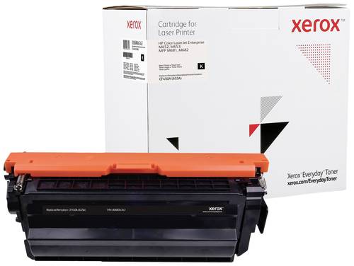 Xerox Toner ersetzt HP 655A (CF450A) Kompatibel Schwarz 12500 Seiten Everyday 006R04343 von Xerox