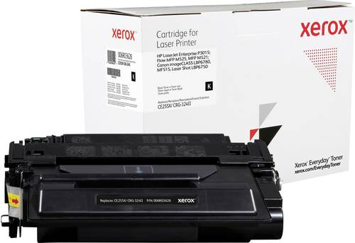 Xerox Toner ersetzt HP, Canon 55X, CE255X, CRG-324II Kompatibel Schwarz 12500 Seiten Everyday™ Ton von Xerox