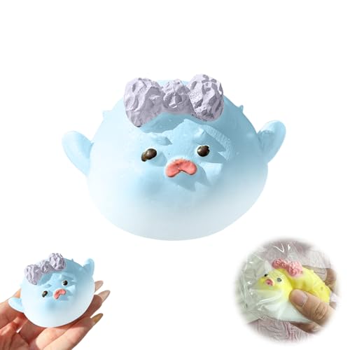 Squishy Anti Stress Spielzeug, Stress Spielzeug Squeeze Toy Cat Paw Kugelfisch, Süße Katzenpfoten Stressabbau Fidget Toys Leichter Und Tragbarer Quetschspielzeug Kleine Geschenke Für Kinder von Xevinas