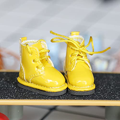 XiDonDon OB OB11 Größe OB Doll 11cm Körperschuhe DDF body9 1/12 BJD GSC Puppenzubehör Bjd Puppenschuhe (Yellow) von XiDonDon