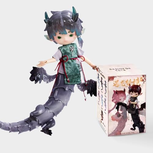 XiDonDon 1/12 Bjd-Puppen Penny Box Fantastische Drachenserie Ob11 Blindbox Mystery Box Spielzeug Süße Action-Anime-Figur Geschenk (Three Boxes) von XiDonDon