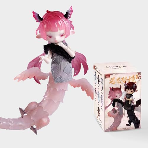 XiDonDon 1/12 Bjd-Puppen Penny Box Fantastische Drachenserie Ob11 Blindbox Mystery Box Spielzeug Süße Action-Anime-Figur Geschenk (Two Boxes) von XiDonDon