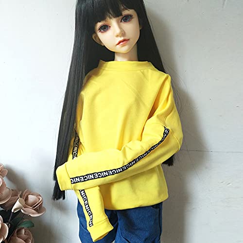 XiDonDon 30CM / 45CM / 60CM Puppenkleidung 1/3 1/4 1/6 BJD Puppenzubehör BJD SD DIY Modepuppen Kleidung Spielzeug (Yellow,1/3) von XiDonDon