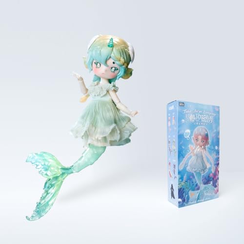 XiDonDon Antu Mermaid-Serie Actionfiguren 1/12 BJD-Puppen Niedliche Figuren mit Puppenkleidung Sammlerstücke Geburtstagsgeschenk (Two Boxes) von XiDonDon