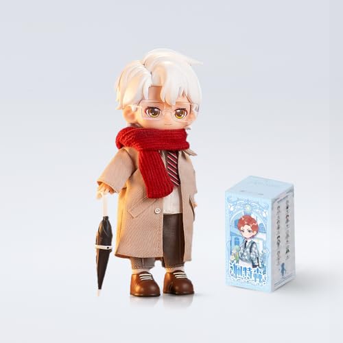 XiDonDon BJD Blindbox, männliche Klassenkameraden-Serie, 1/12 BJD-Puppen, Ob11, süße Actionfigur, Spielzeug, Kawaii-Anime-Figuren, Geschenk (Single Box) von XiDonDon