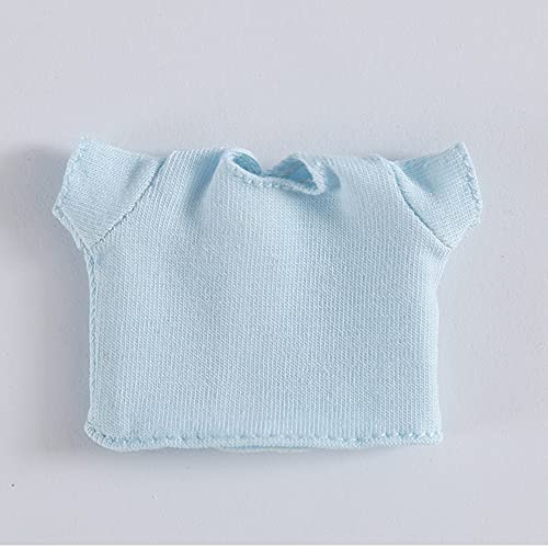 XiDonDon Ob11 Babykleidung Kurzarm-T-Shirt Geeignet für GSC, OB, 1/12bjd Puppenkleidung Puppenzubehör Spielzeugkleidung (Blue2) von XiDonDon