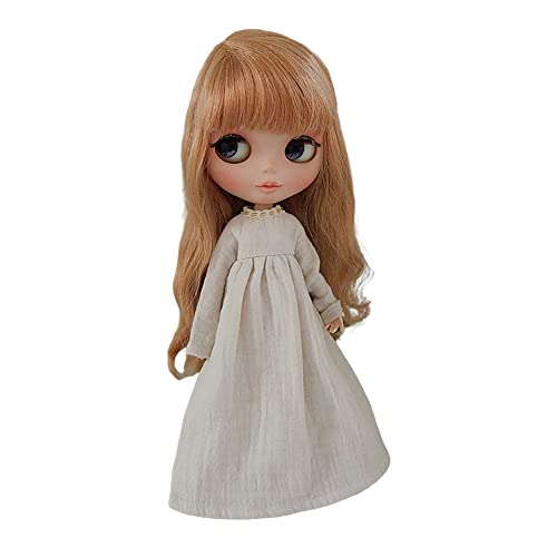 XiDonDon Puppenkleidung Frack für Blyth,Ob24,Licca,Azone BJD Puppenkleidung Spielzeug Zubehör Geschenke (Off-White) von XiDonDon