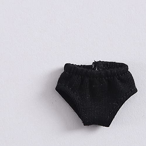 XiDonDon Puppenkleidung Unterwäsche Höschen Bjd Shorts für Ob11, OB, GSC, 1/12bjd Puppenhöschen Spielzeug Bekleidungszubehör (Black) von XiDonDon