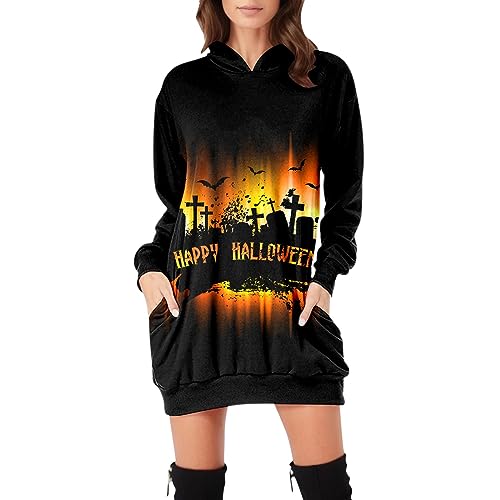 Xiangdanful Burgfräulein Kostüm Damen Vampir Mittelalter Kleid Horror Kleidung Hexenkostüm Punk Große Größen Pullover Cosplay Steampunk Faschingskostüme von Xiangdanful