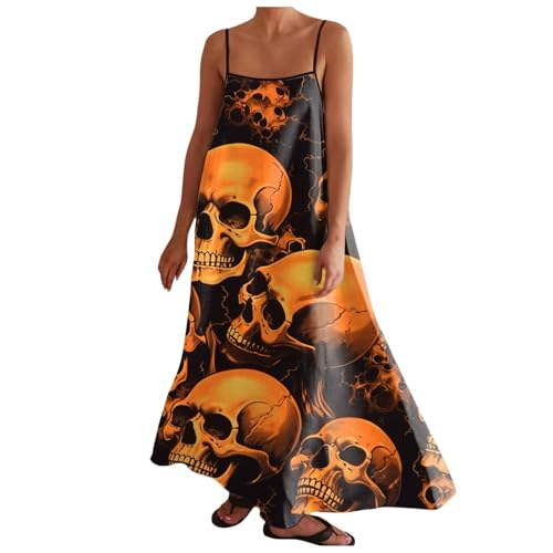 Xiangdanful Mittelalter Kostüm Damen Kleid Hexenkostüm Goth Pullover Kleidung Halloween Steampunk Punk Faschingskostüme Große Größen Gothic Horror von Xiangdanful