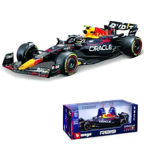 Xiangtat 1:18 2023 F1 RB19 1# Max Verstappen F1 11# Sergio Perez Formula Racing Alloy Car Diecast Model (1/18 RB19 11#) von Xiangtat