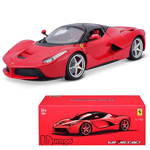 Xiangtat 1:18 Bburago Ferrari Race and Play Signature Series LAFERRARI Druckguss-Modellfahrzeug (rot) von Xiangtat