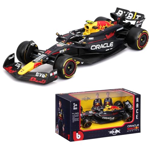 Xiangtat 1:43 2024 F1 RB20 Nr. #1 Max Verstappen F1 Nr. #11 Sergio Perez Formel Racing Alloy Car Diecast Modell (1/43 RB20 11#) von Xiangtat