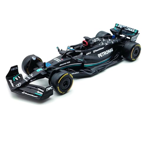 Xiangtat Bburago 1:43 Mercedes-AMG Petronas F1 Team W14 2023 63# George Russell Legierung Auto Druckguss Modell Sammlung Geschenk (W14 63#) Mehrfarbig Model Car von Xiangtat