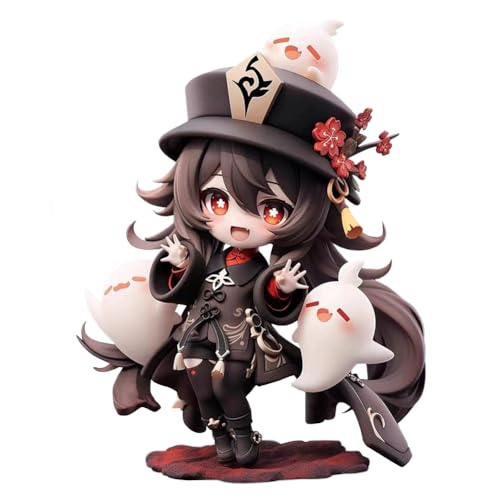 Xianyuee Anime Figuren Hu Tao Figur 16CM PVC Cartoon Model Statue Anime Actionfigur Sammlerstücke Dekorationen Geschenke von Xianyuee