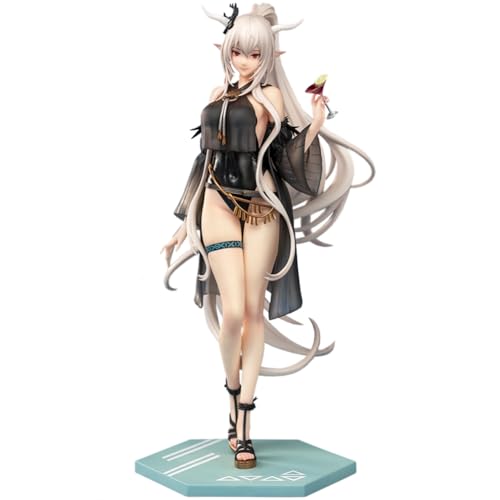 Xianyuee Arknights Figur Shining Figur Swimsuit Modell Statue Anime Arknights Figure PVC 17CM Sammlerstücke Desktop Dekorationen von Xianyuee